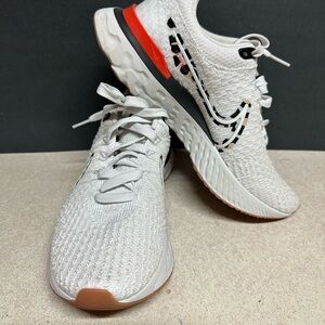 Nike Women's White, Leopard and Black Running Shoes